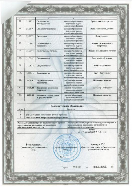 licenziya 8 bashkirskogo gosudarstvennogo medicinskogo universiteta